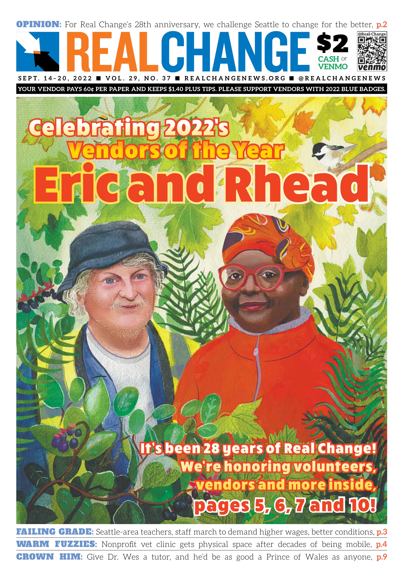 Eric and Rhead as Vendors of the Year